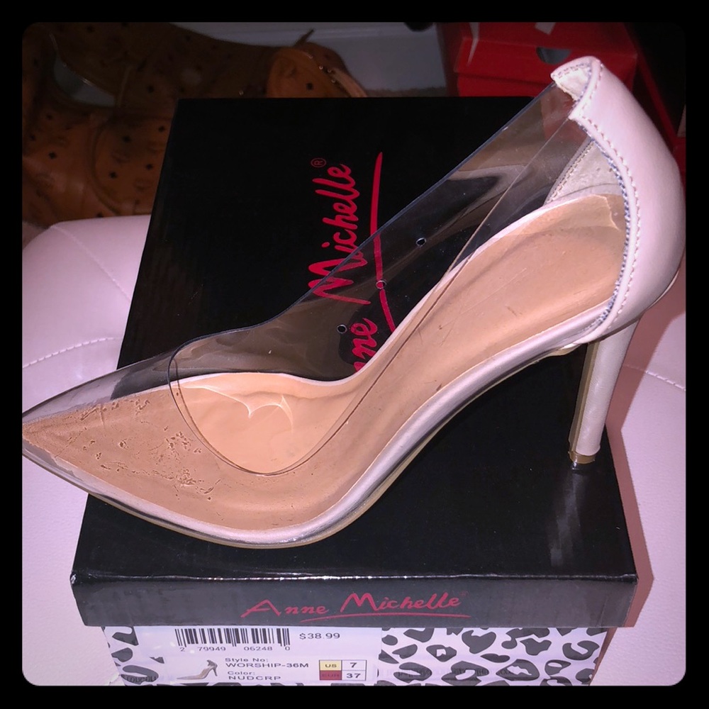 Clear Cinderella Stiletto